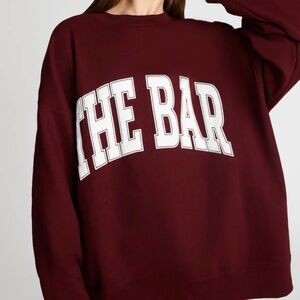 The Bar Varsity Crew Neck - Size XL